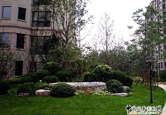 北京綠城百合公寓六標(biāo)段景觀工程