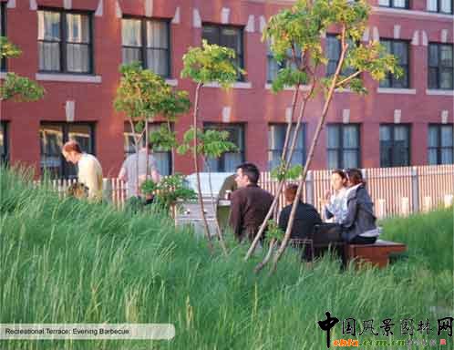2009ASLA綜合設計類榮譽獎--麥卡倫公寓樓