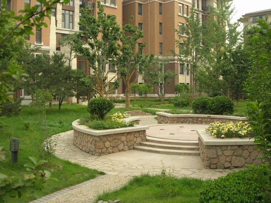 2008社會精品工程之萬城華府1?、2?地園林景觀工程