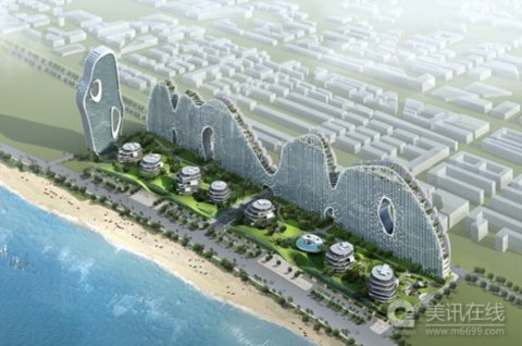 北海假山式住宅設計