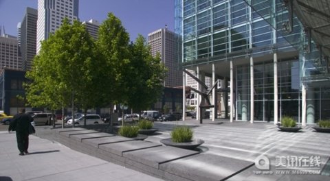 舊金山范德里商業區廣場設計