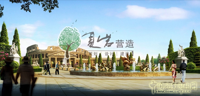 宿遷萬(wàn)國(guó)園歐洲廣場(chǎng)