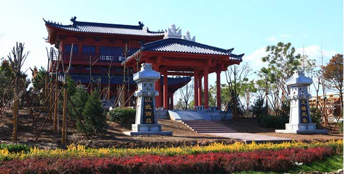 北京園博會(huì)鄂州園建筑