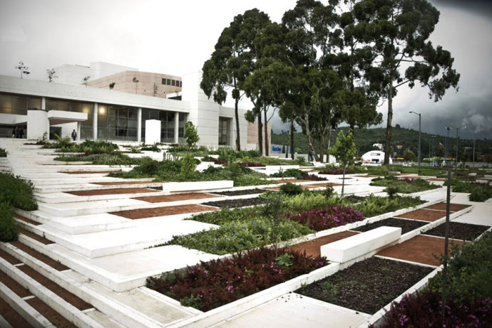哥倫比亞Santodomingo圖書館公園