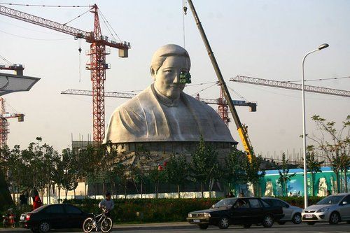 宋慶齡雕像 建造雕像 基礎建設