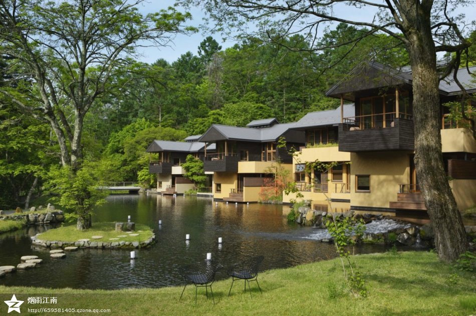 日本長(zhǎng)野輕井澤虹夕諾雅酒店景觀設(shè)計(jì)