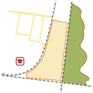 油坊街丘地林園 ● 黑龍江省教育學院香坊校區拉濱線濱綏線寒溫帶植物園。