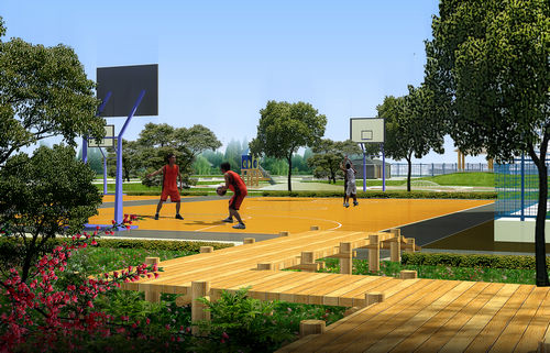 新泰體育公園 體育公園 景觀設計 
