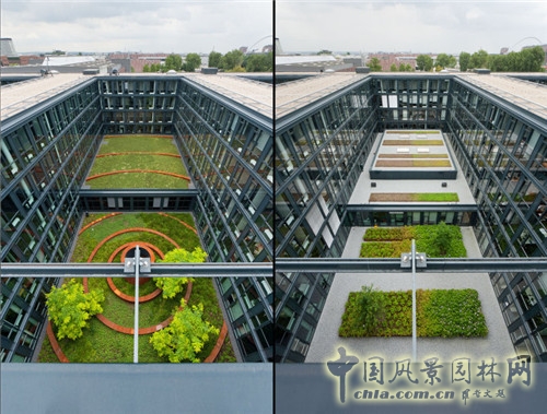 德國科隆Rheinpark-Metropole辦公空間景觀設(shè)計