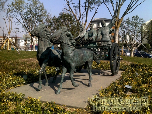 湖州項(xiàng)王公園 園林工程 人文景觀 歷史景觀