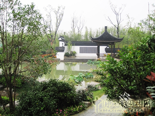 中國綠化博覽會 杭州園 緣園 造景元素