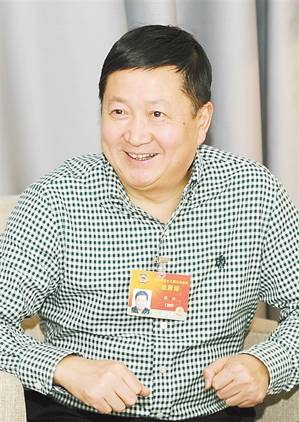 住渝全國政協(xié)委員張洪。