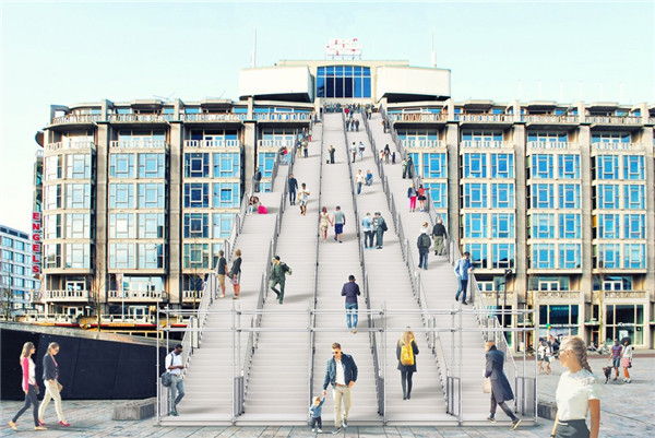 MVRDV 鹿特丹新作：跨越時間的階梯