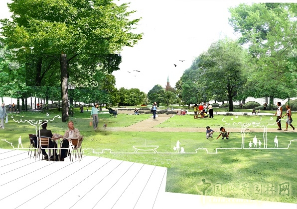 德國(guó)柏林小蒂爾加滕-奧托公園景觀(guān)改造
