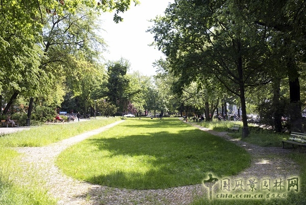 德國(guó)柏林小蒂爾加滕-奧托公園景觀改造