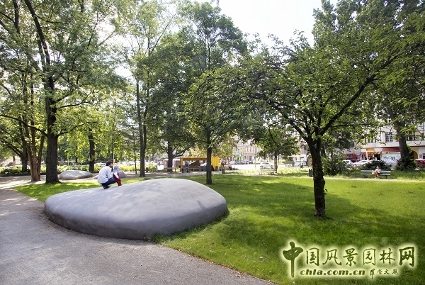 德國(guó)柏林小蒂爾加滕-奧托公園景觀改造