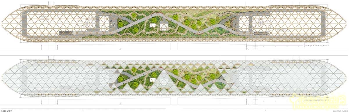 倫敦Crossrail車站屋頂花園景觀設計