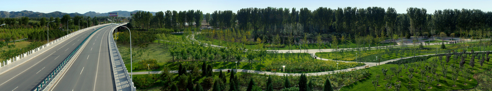 北京平谷新城濱河森林公園規劃設計