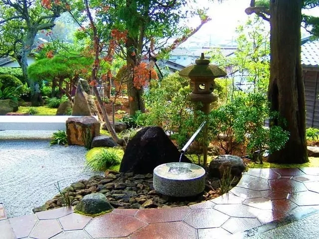 日式庭院 現實與抽象的結合