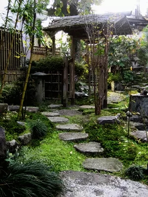 具有東方藝術(shù)的茶庭造園藝術(shù)