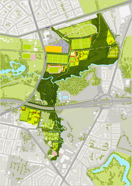 比利時安特衛(wèi)普Groot Schijn公園景觀設(shè)計