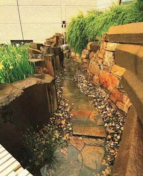 美國波特蘭雨水花園