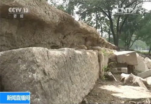 圓明園如園遺址大發現：嘉慶皇帝御筆石刻