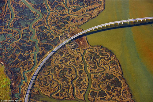 萬米高空航拍世界各地最壯觀大橋(組圖)