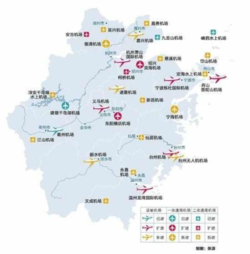 我國(guó)“十三五”新建機(jī)場(chǎng)城市規(guī)劃, 