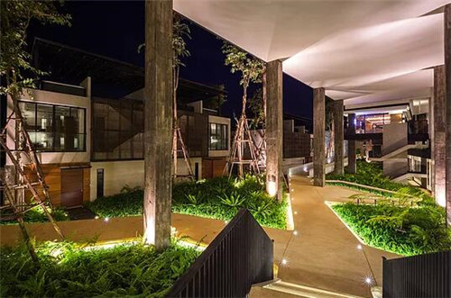 TROP作品：雨林邊緣的度假村住宅景觀設計