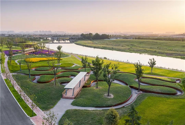 怡境景觀丨灃河濕地生態公園