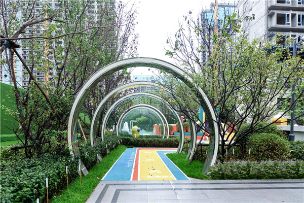 長(zhǎng)春國際影都14# 地塊展示區(qū)景觀