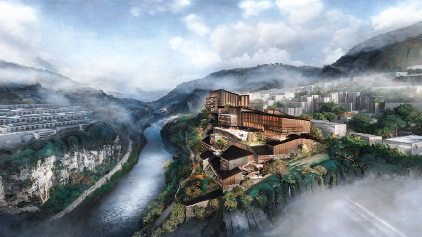 古藺國際建筑設(shè)計(jì)競賽結(jié)果，四家方案展示