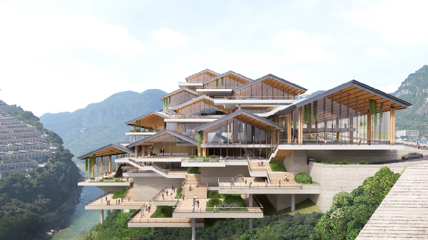 古藺國際建筑設(shè)計(jì)競賽結(jié)果，四家方案展示
