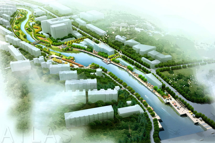 秦皇島六河改造景觀設(shè)計(jì)